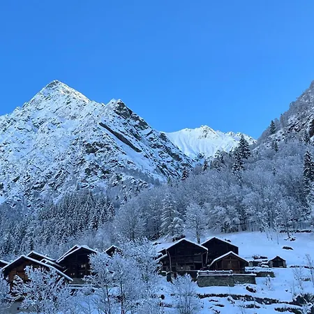 De Schoof, Mini-chalet Walser Avec Vue Epoustouflante Alpehytte Alagna Valsesia